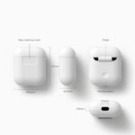 ELAGO AIRPODS SILICONE CASE WHITE-7774
