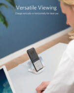 ANKER PowerWave 7.5 Stand 7.5W Fast Wireless Charger - White-9254