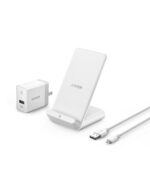 ANKER PowerWave 7.5 Stand 7.5W Fast Wireless Charger - White-0