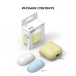 Elago Duo Case for Airpods - Body-Yellow / Top-White,Pastel-26734