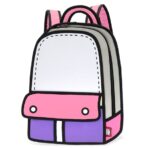 JumpFromPaper Adventure Backpack Pink 13"-16180