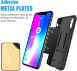 WIZGEAR MAGNETIC STICK ON METAL MOUNT- BLACK-23746