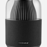MOMAX SPACE PORTABLE WIRELESS SPEAKER (360 SPEAKER WITH AMBIENT LAMP - BLACK-0