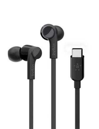 BELKIN ROCKSTAR HEADPHONE WITH USB-C CONNECTOR - BLACK-0