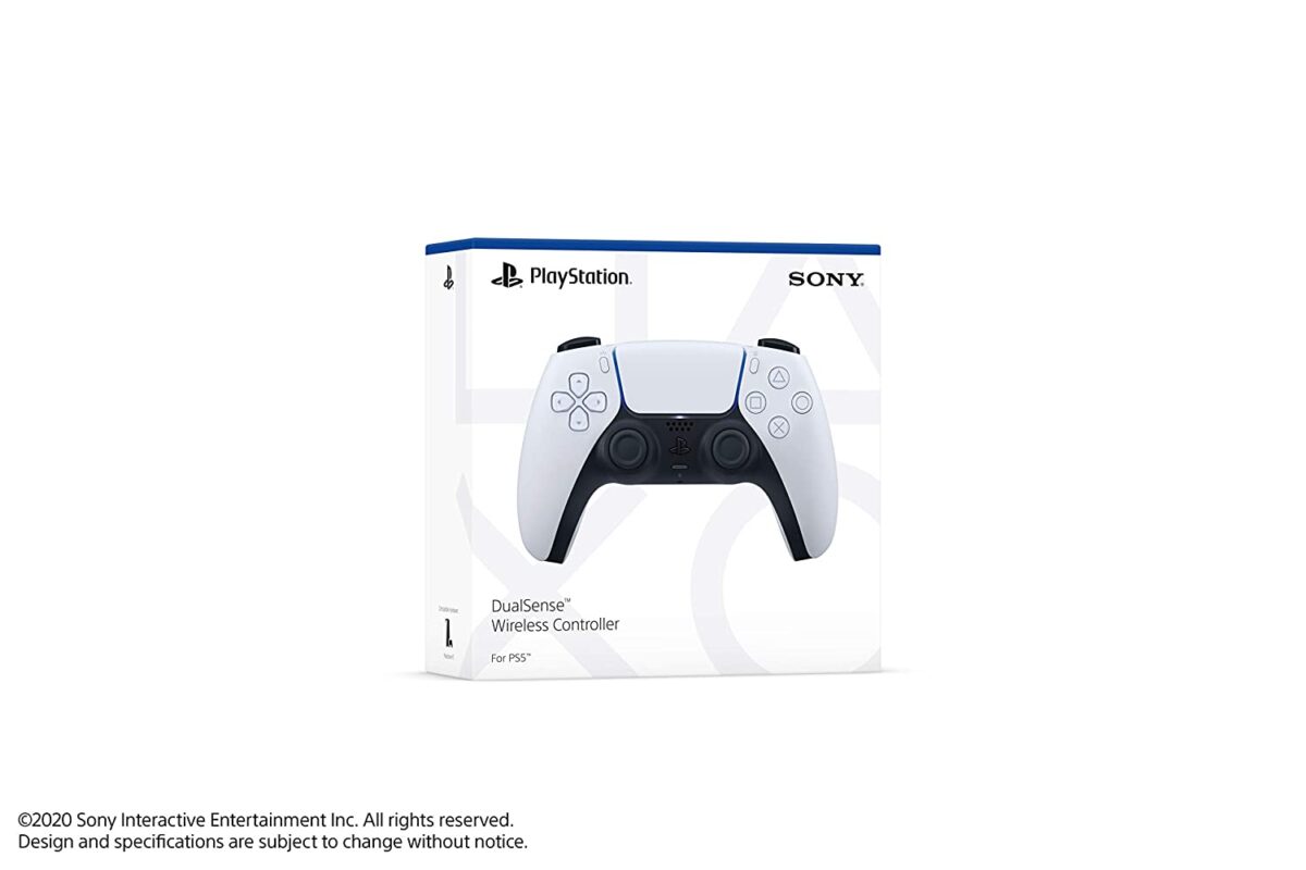 PS5 DualSense Wireless Controller - White-35444