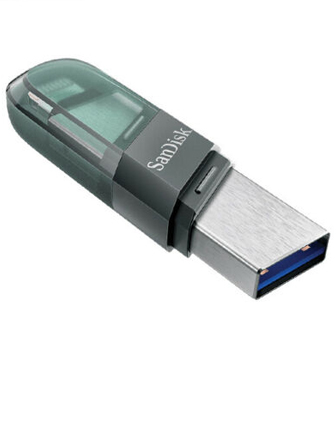 SANDISK IXPAND FLASH DRIVE FLIP USB 3.1+LIGHTNING 64GB-0