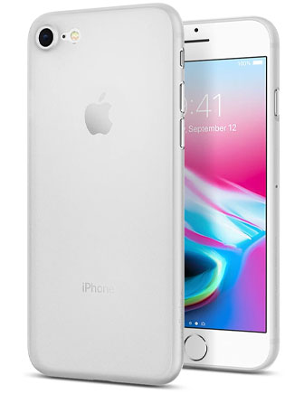 SPIGEN I PHONE 7 COVER AIR SKIN SOFT CLEAR-0