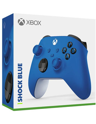 Xbox Series X/s Xbox One Wireless Controller - Shock Blue- 2- 2- 2-0