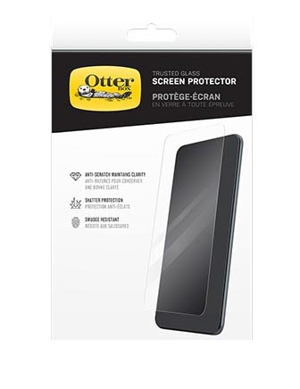 OtterBox - Trusted Glass Screen Protector for Apple iPhone 12 mini - Clear-0