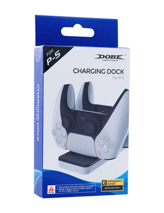 Dobe Dual Controller Charging Dock For PS5 Controller-0