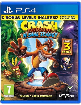 PS4 Crash Bandicoot N. Sane Trilogy - R2-0