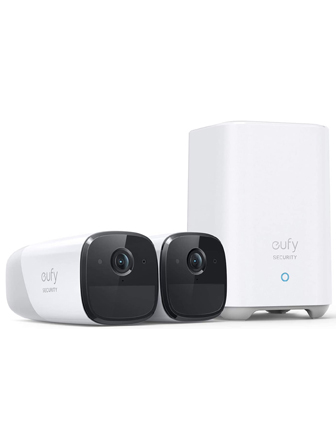 Anker EufyCam 2 Pro 2K Resolution Security Camera System With 365-Day Battery Life 2-Cam Kit-0