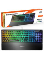 SteelSeries - Apex 3 Hybird RGB Mechanical Gaming Keyboard-42879