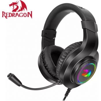 Redragon HYLAS RGB gaming Headset - Black-0