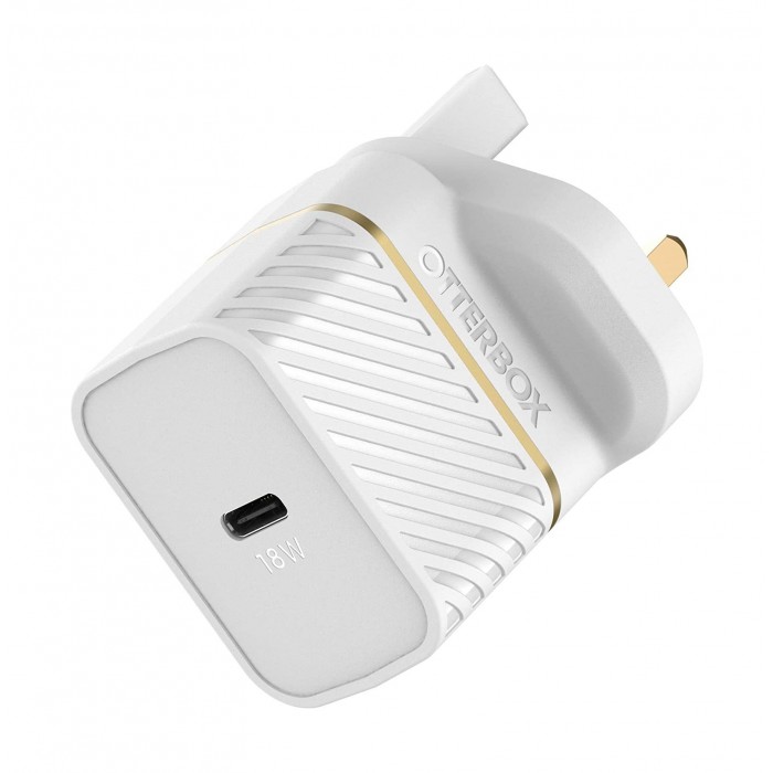 OtterBox UK Wall Charger 18W - 1X USB-C 18W USB-PD - White-0