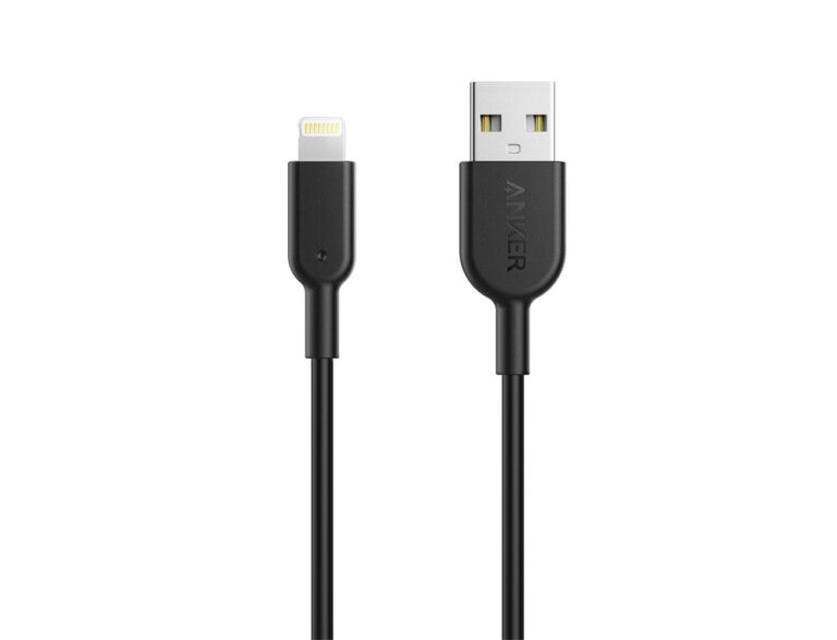 Anker Powerline II USB-A to Lightning Cable (0.9/3ft) - Black-0