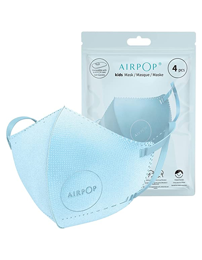 Airpop Kids Face Mask 4pack - Blue-0