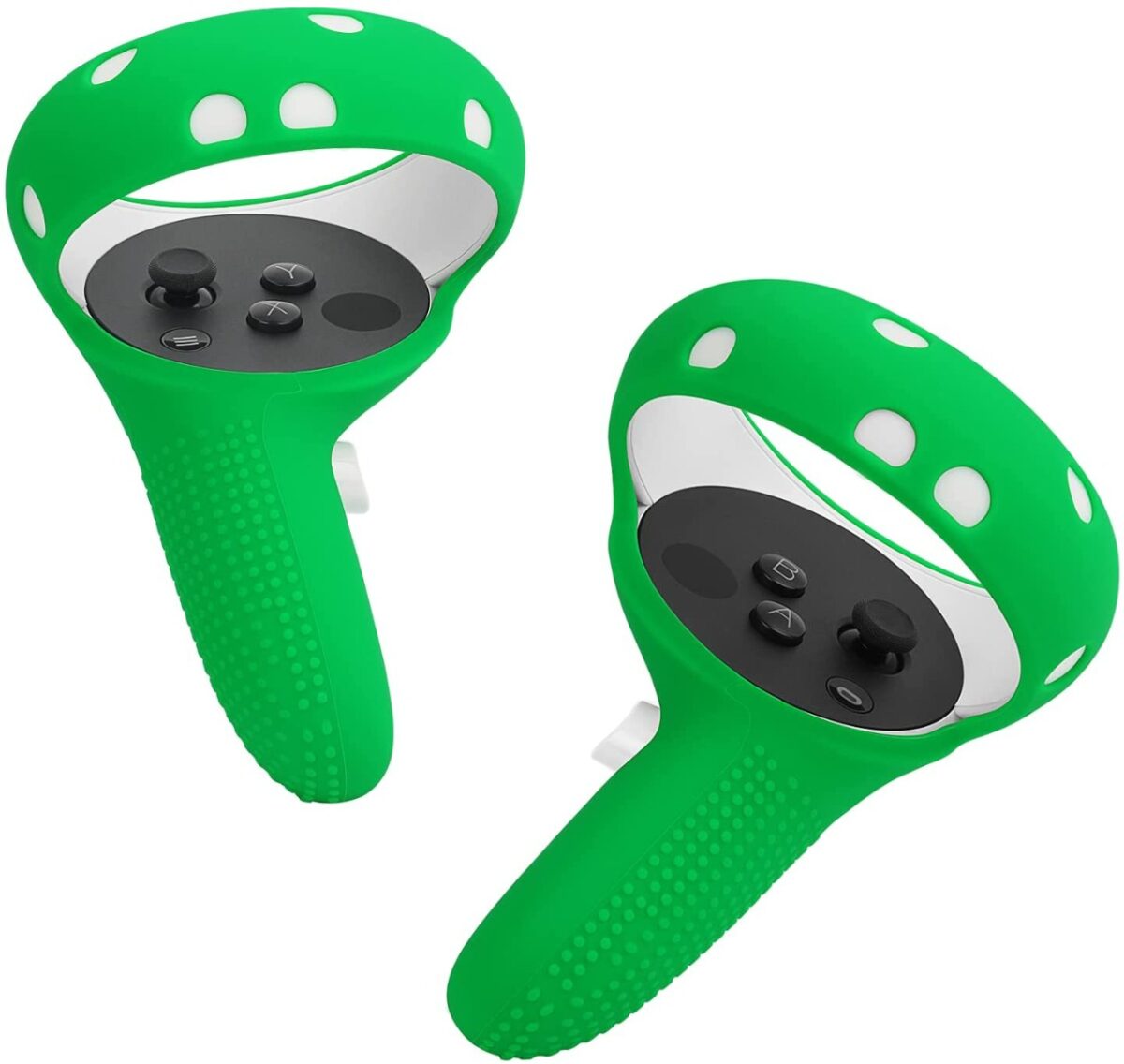 Tomsin Touch Controller Grip Cover for Oculus Quest 2 - Green -0