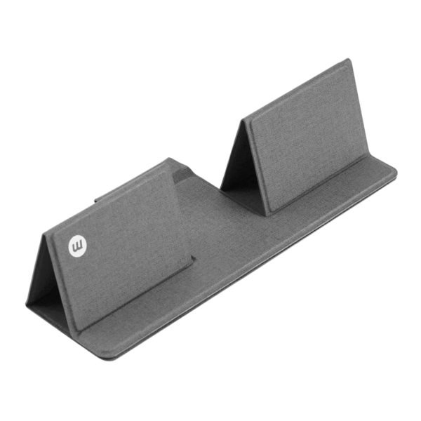 Momax Adhesive Laptop Fold Stand (HS2) - Dark Grey-0