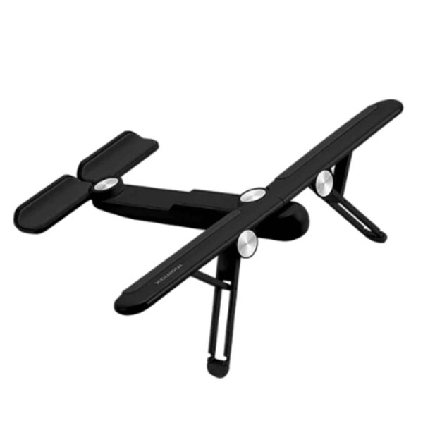 Momax Tablet Fold Stand for Laptops & Tablets (KH2) - Black-0