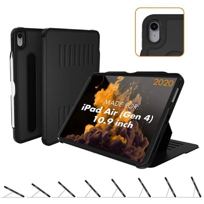 Zugu iPad Air 4(10.9) Alpha Case – Black-0