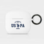 U.S.Polo Assn. Silicone USPA Authentic Case for Airpods 3 - White-0