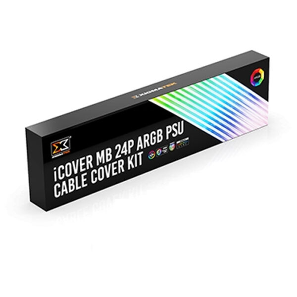 Xigmatek iCover MB 24 Pin ARGB PSU Cable-0