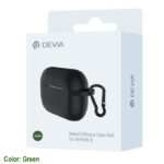 Devia Naked Silicon Case for Airpods 3 - Green-0