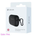 Devia Naked Silicon Case for Airpods 3 - Pink-0