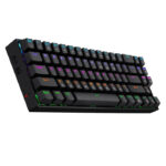 Redragon DEIMOS K599 KRS RGB Wireless Wired Mechanical Gaming Keyboard Black - Dust-proof Red -thumbnail