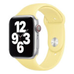 WIWU One Color Sport Band Watchband For iWatch 42-44mm - Light Lemon Yellow-0
