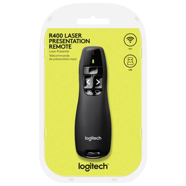 Logitech R400 Laser Presentation Remote-0