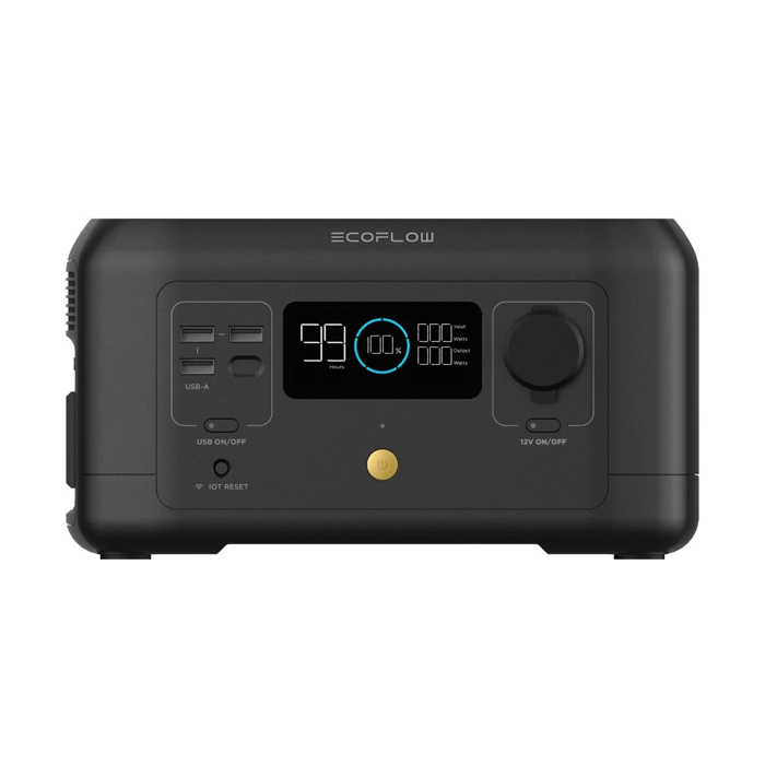 EcoFlow RIVER mini Portable Power Station - 210Wh/300W - Black-0