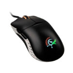 Ducky Feather Kailh Switch RGB Wired Gaming Mouse - Black and White-thumbnail
