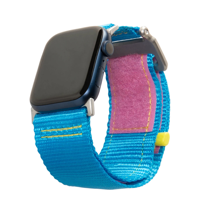 UAG Apple Watch 45/44/42mm Active Strap LE - Blue/pink-0