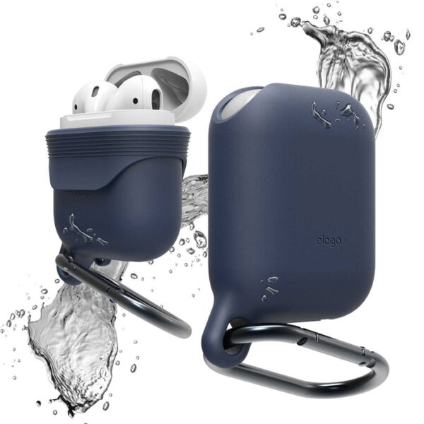 Elago Airpods Waterproof Hang Case - Jean Indigo-0