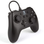 Nintendo Switch: PowerA Wired Controller - Black-thumbnail
