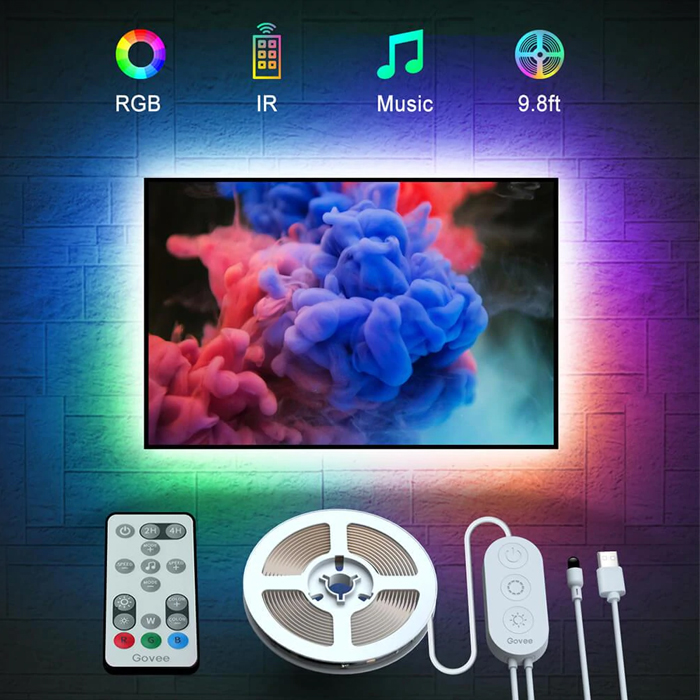 Govee RGB LED TV Backlights with Remote-0