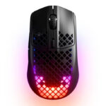 SteelSeries - Aerox 3 2022 Edition Wireless Gaming Mouse with Ultra Lightweight Design - Onyx Black-0