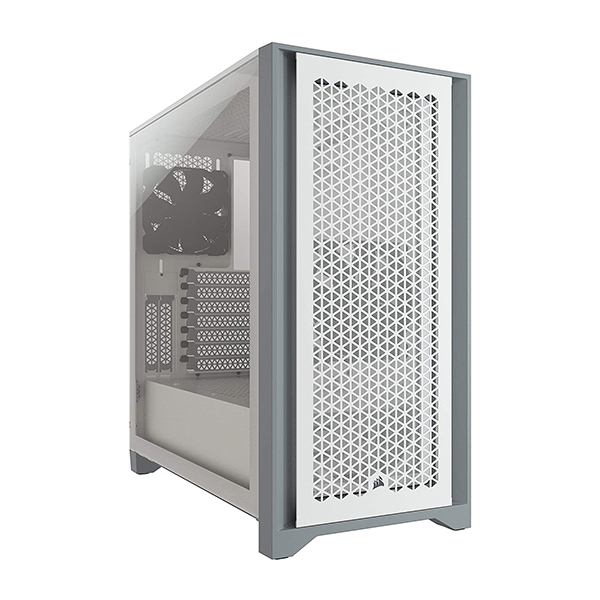 Corsair 4000D Airflow Mid Tower Case - White-0