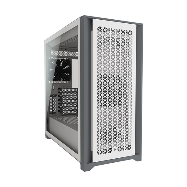 Corsair 5000D Airflow Mid Tower Case - White-0