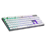 Cooler Master Sk653 Full-sized Wireless Mechanical Keyboard With Low Profile Switchs (White) - Blue Switch-thumbnail