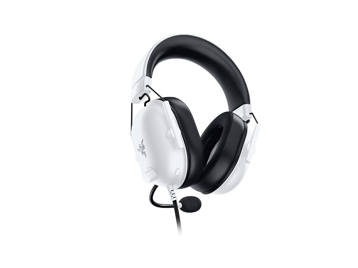Razer BlackShark V2 X Multi-Platform Wired Esports Headset - White Edition-65732