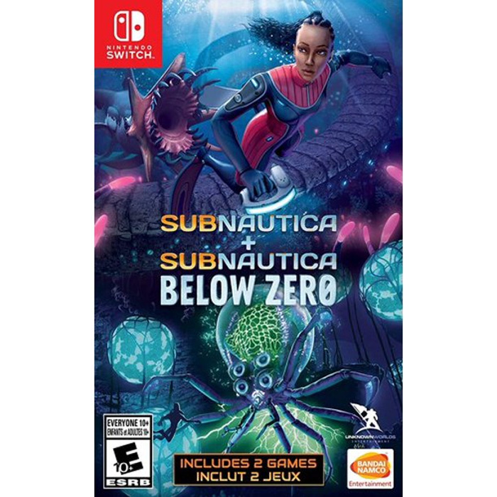Nintendo Switch: Subnautica + Subnautica Below Zero Includes 2 Games - R1-0