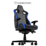 Noblechairs EPIC Compact Gaming Chair-Black/Carbon/Blue - 677583-67077