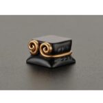 ZomoPlus Customized WUKONG Cherry MX Switches And Clones, Game And Movie Theme Metal Keycap With CNC Engraving (1u Size) For Mechanical Gaming Keyboard - Black-71723