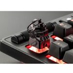 ZomoPlus Customized 3D TORTURE Cherry MX Switches And Clones, Game And Movie Theme Metal Keycap With CNC Engraving (1u Size) For Mechanical Gaming Keyboard - Black-71775