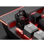 ZomoPlus Customized 3D TORTURE Cherry MX Switches And Clones, Game And Movie Theme Metal Keycap With CNC Engraving (1u Size) For Mechanical Gaming Keyboard - Black-71776
