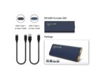 Teamgroup T-Force PD1000 1TB Aluminum SSD, USB-C, USB A 3.2 Gen 2-70156