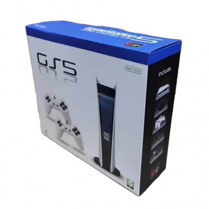 Game Station5 USB Wired Video Game Console (With 200 Classic Game + 2 Wired Controller)-0